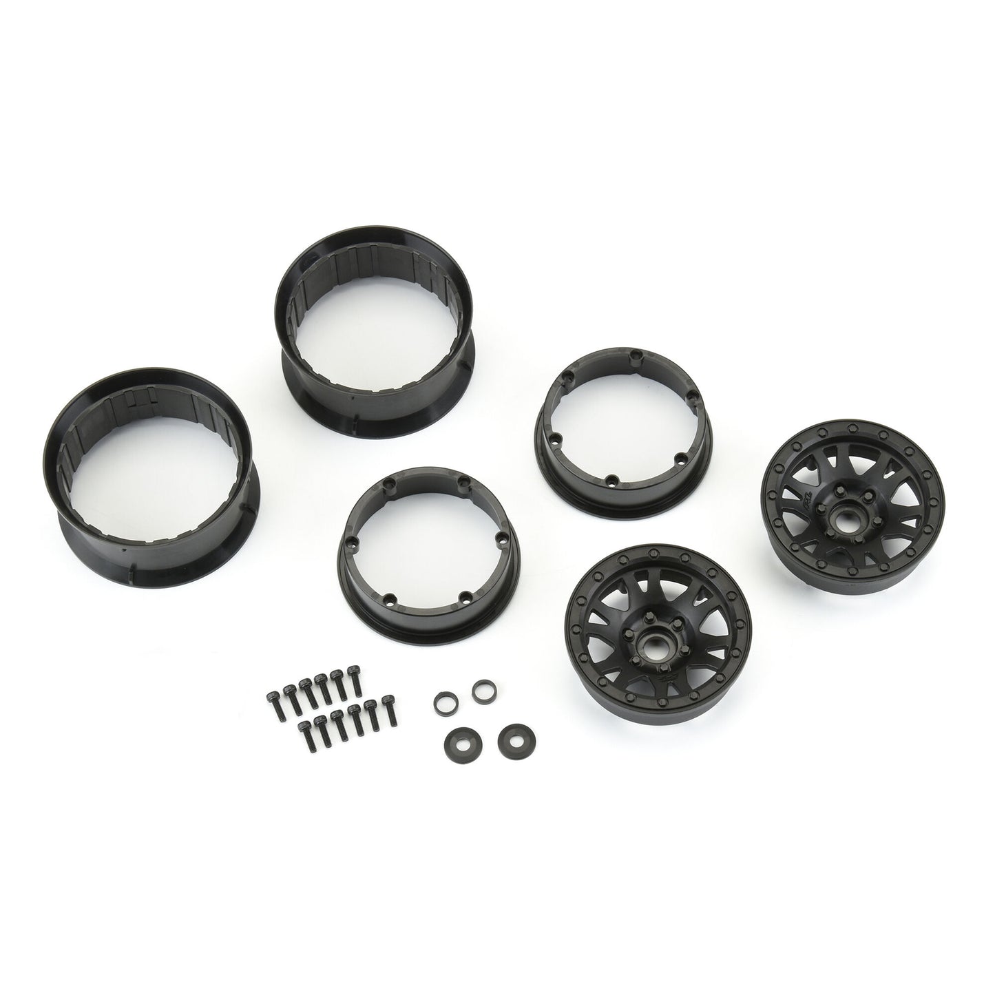 Impulse F/R 2.2" 12mm Crawler Wheels (2) Black