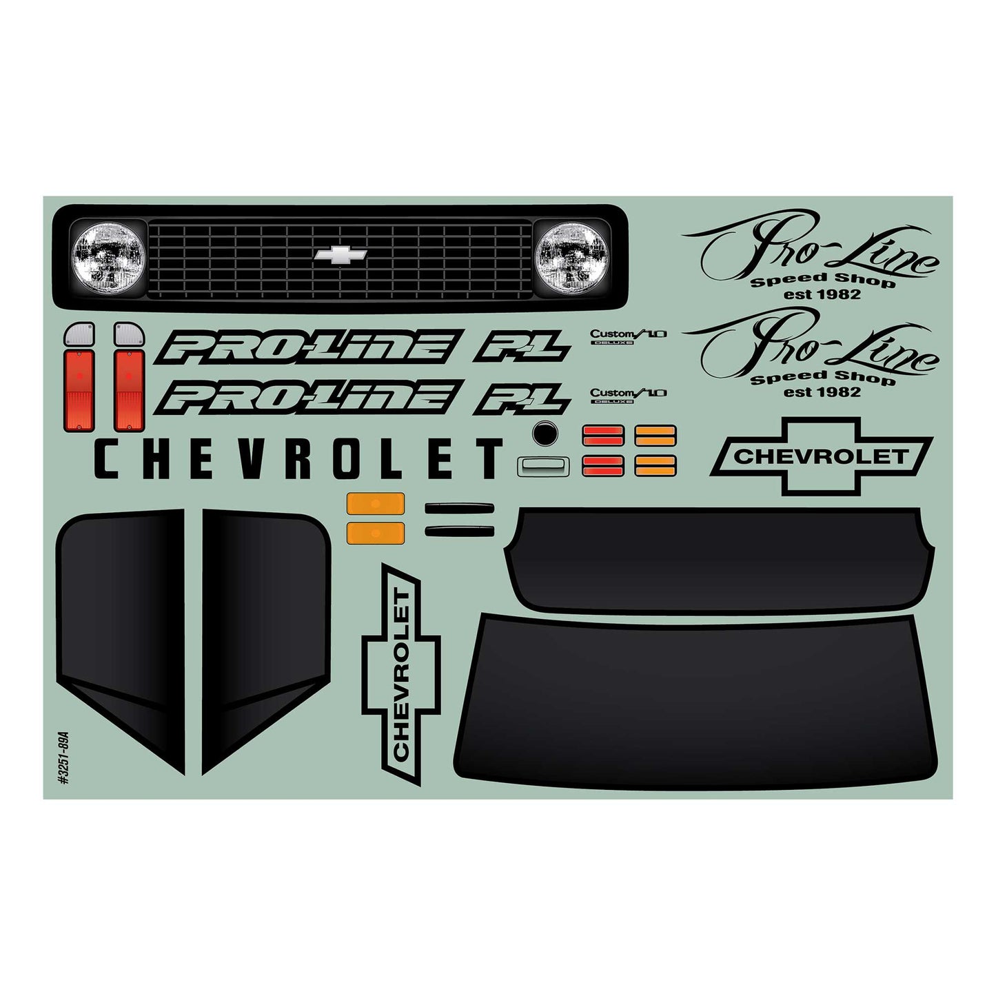 1/10 1972 Chevy C-10 Tough-Color Gray Body
