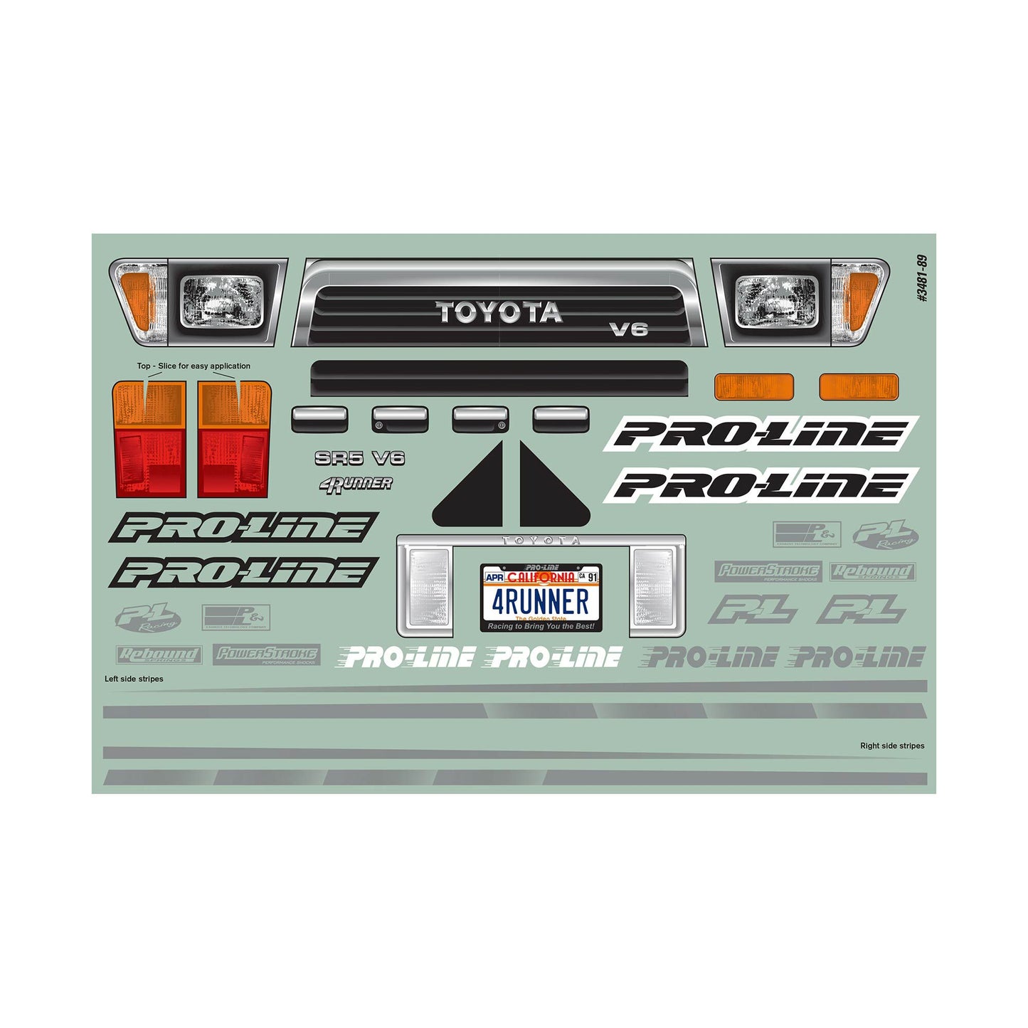 1/10 1991 Toyota 4Runner Clear Body 12.3" (313mm) Wheelbase Crawlers