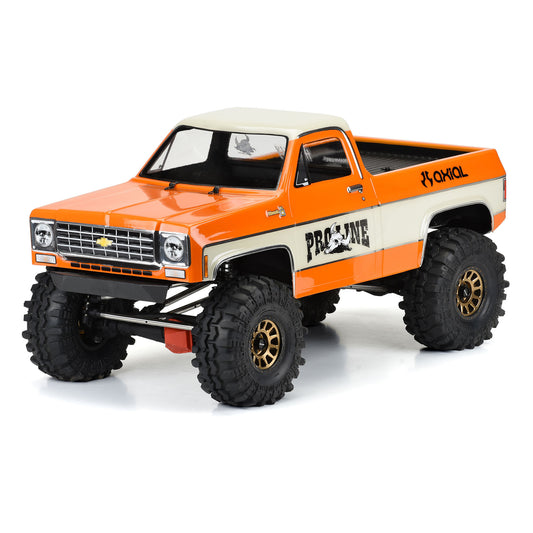 1978 Chevy K-10 Clear Body for SCX6