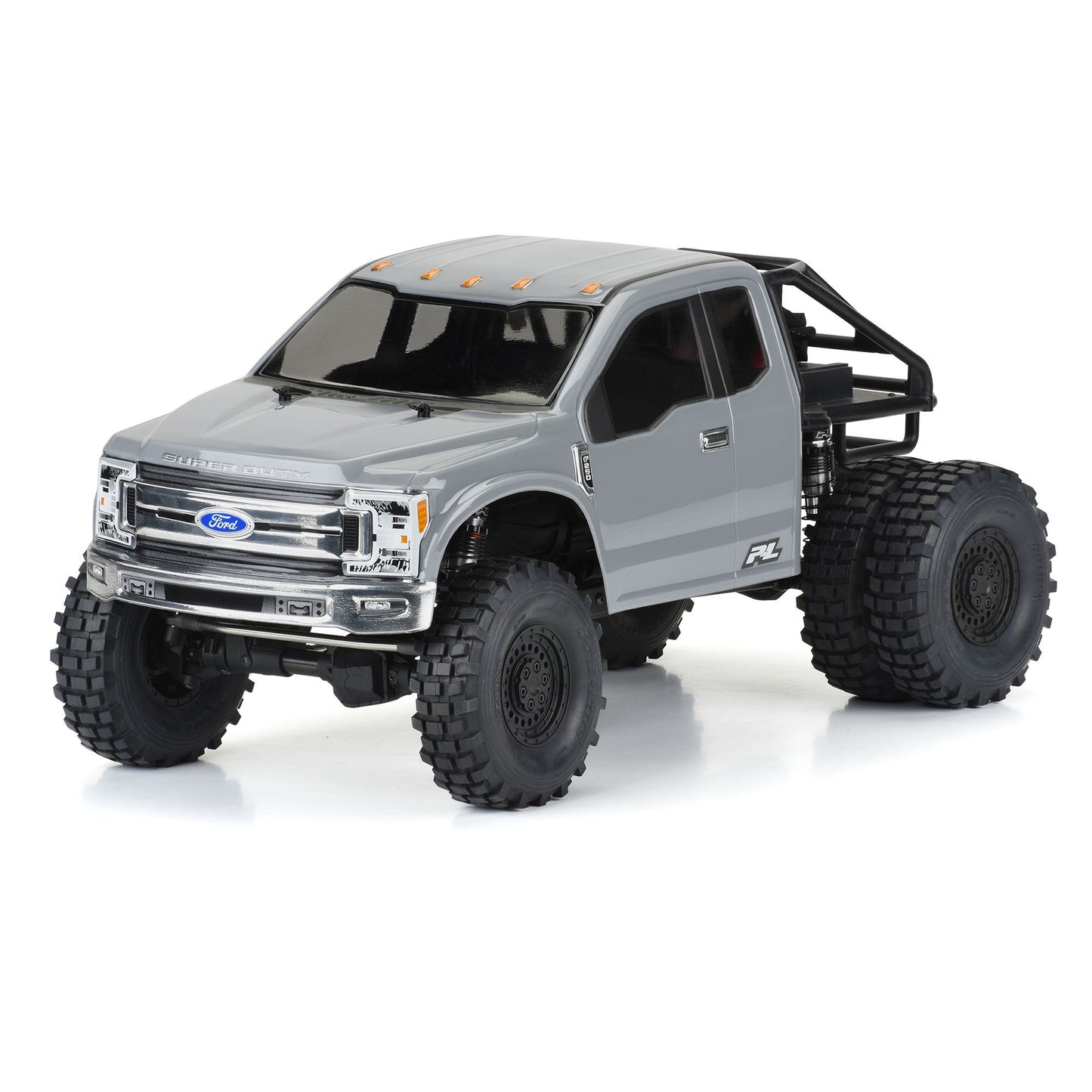 1/10 2017 Ford F-250 Super Duty Cab-Only Clear Body 12.3" WB