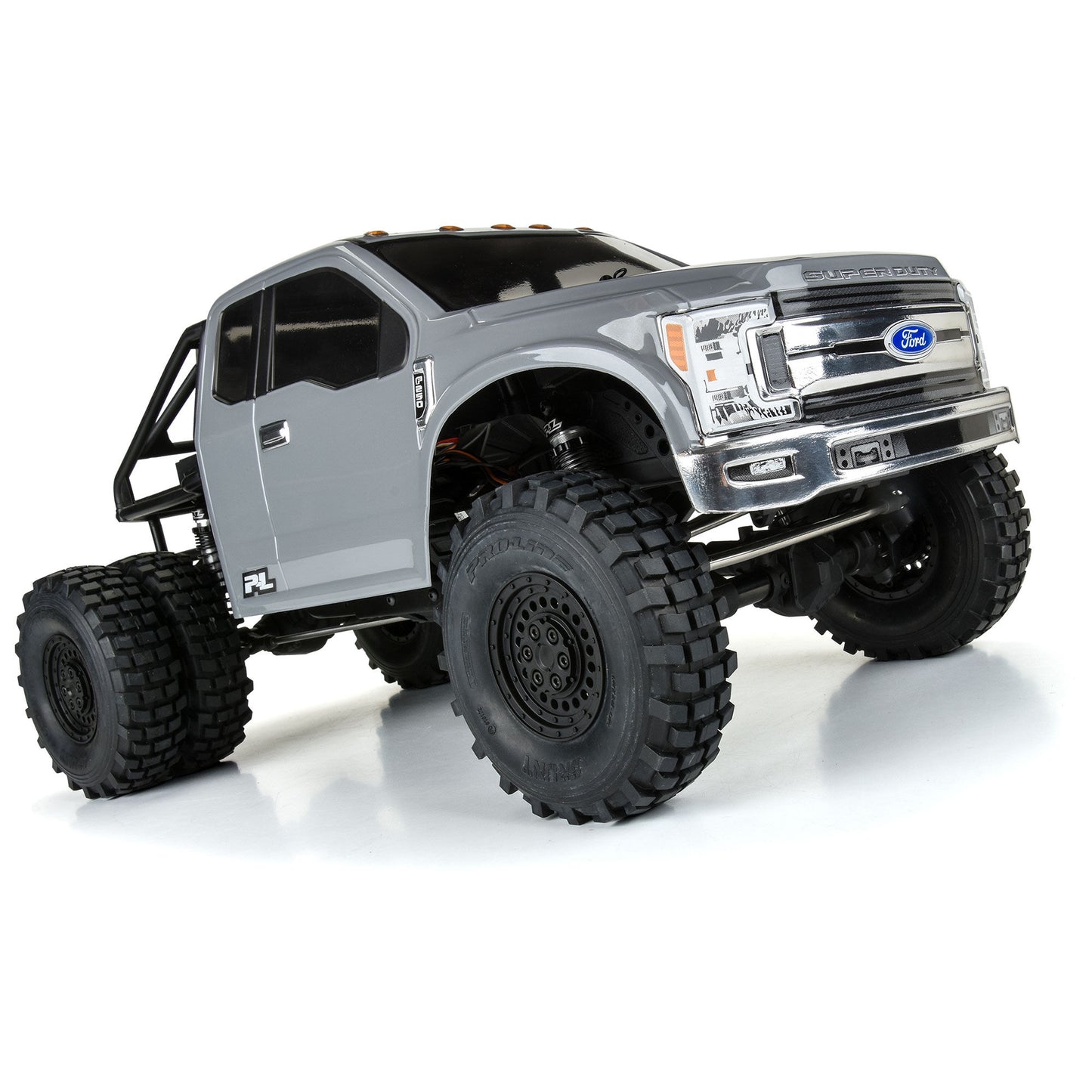 1/10 2017 Ford F-250 Super Duty Cab-Only Clear Body 12.3" WB