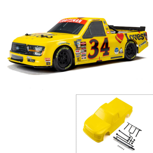 1/12 Layne Riggs #34 Love Yellow Body: Losi NASCAR