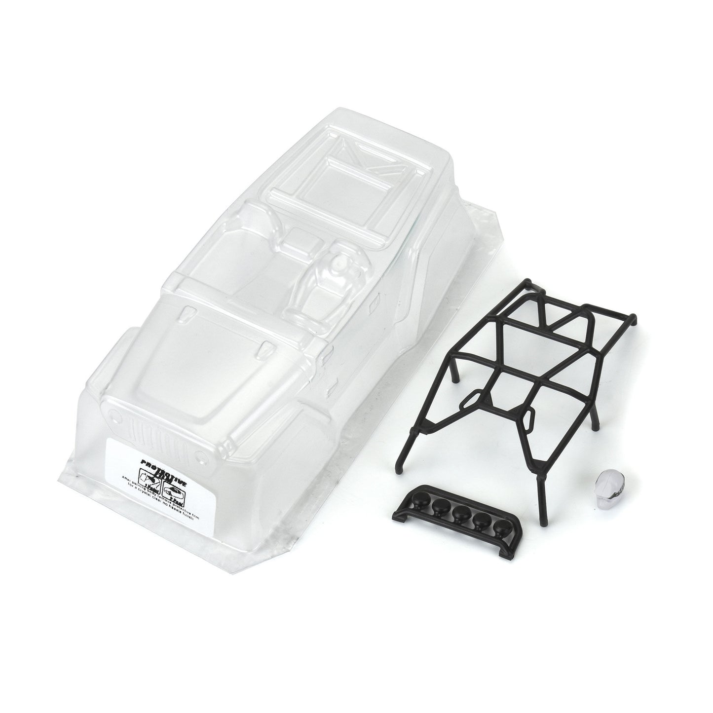 1/24 2004 Jeep LJ Clear BODY ONLY: SCX24