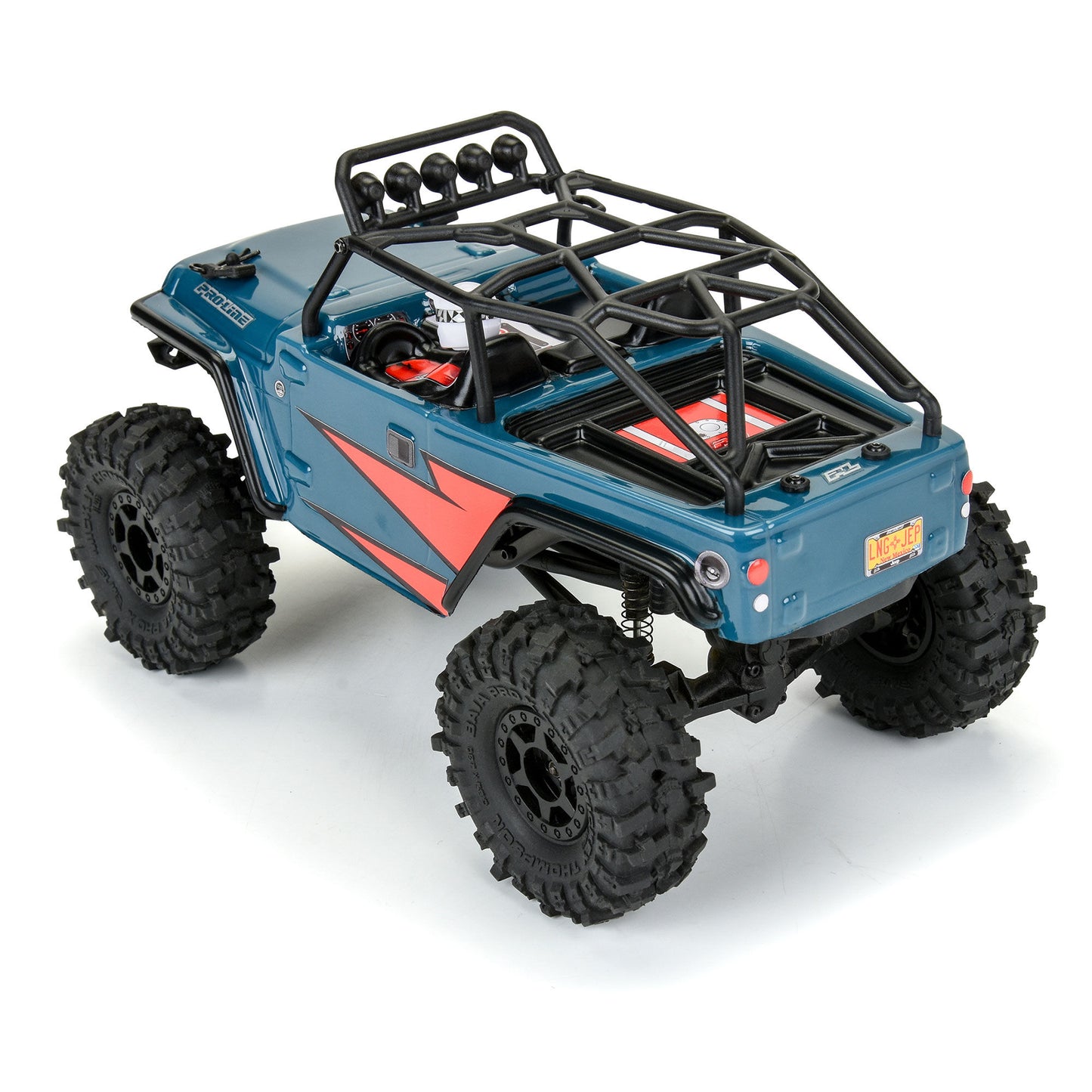 1/24 2004 Jeep LJ Clear BODY ONLY: SCX24