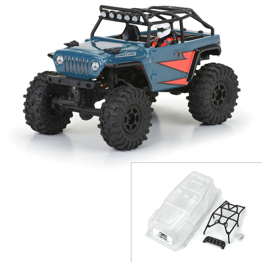 1/24 2004 Jeep LJ Clear BODY ONLY: SCX24