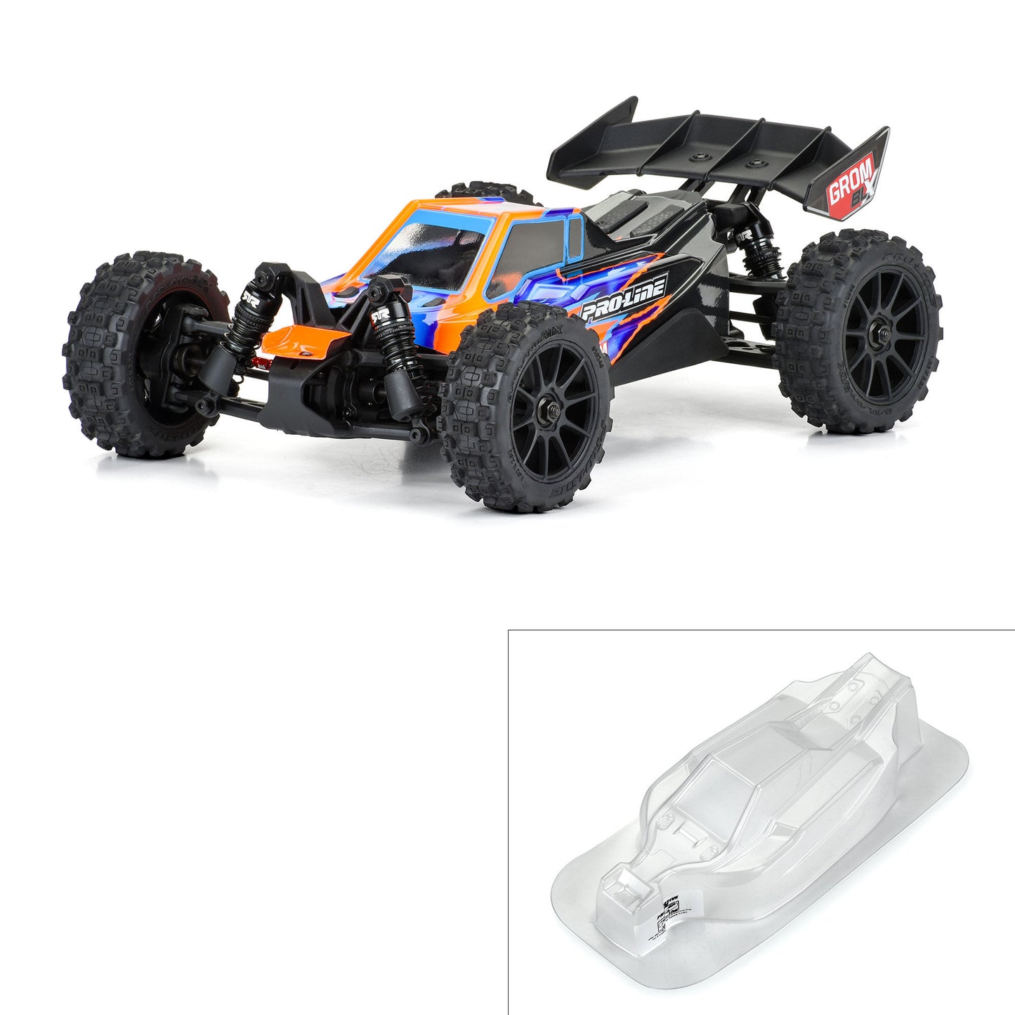 Axis Clear Body for Arrma Typhon GROM
