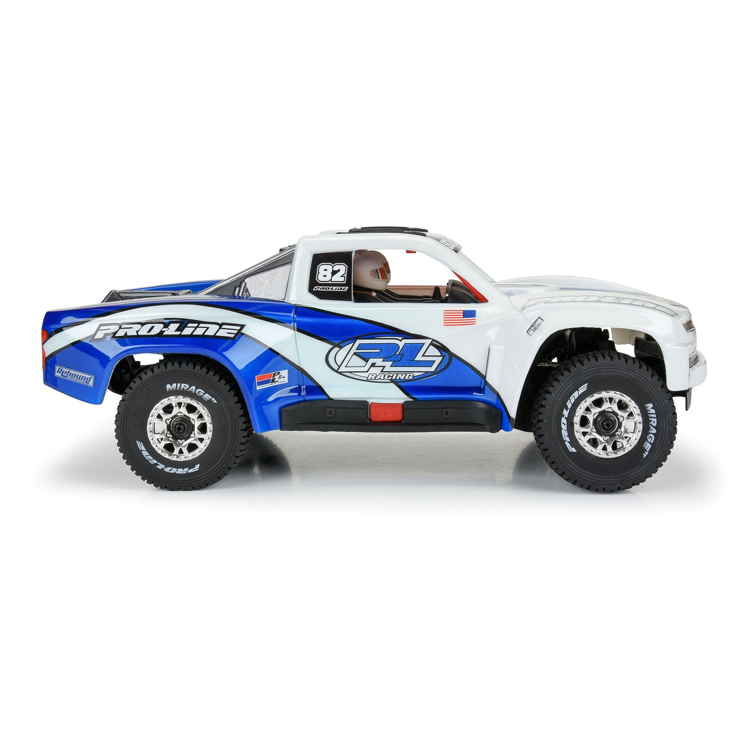 1/16 Pre-Cut 2019 Silverado Trophy Truck Clear Body: GROM