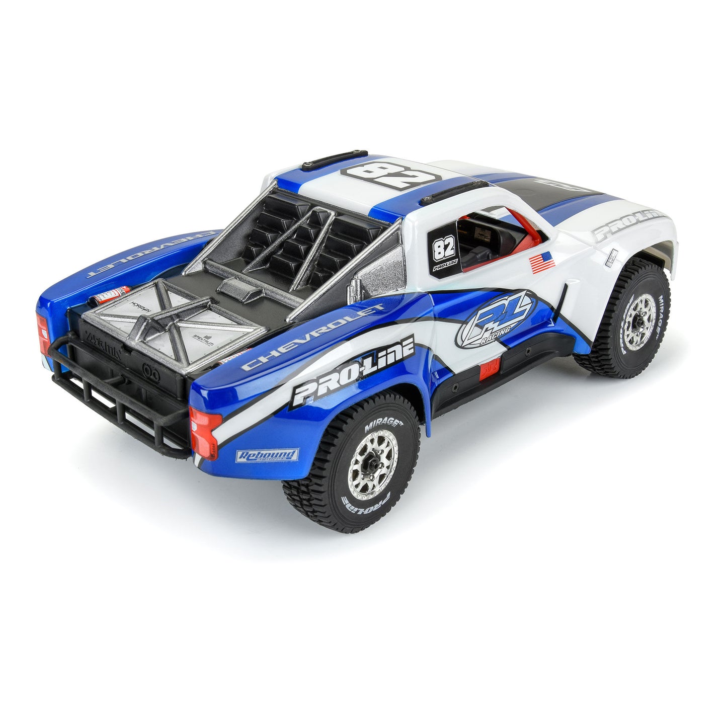 1/16 Pre-Cut 2019 Silverado Trophy Truck Clear Body: GROM