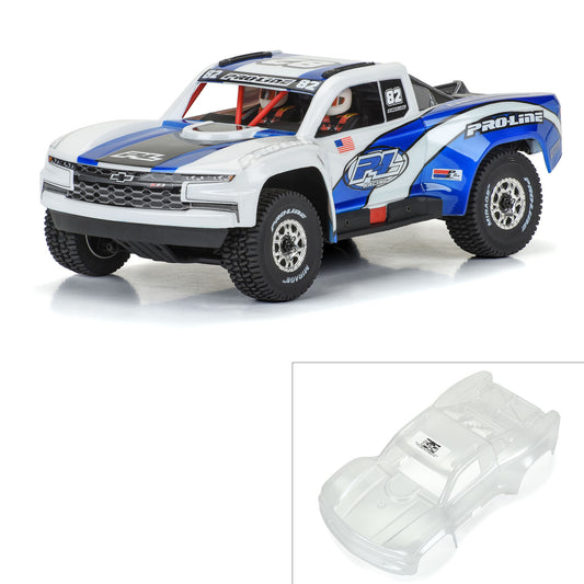 1/16 Pre-Cut 2019 Silverado Trophy Truck Clear Body: GROM