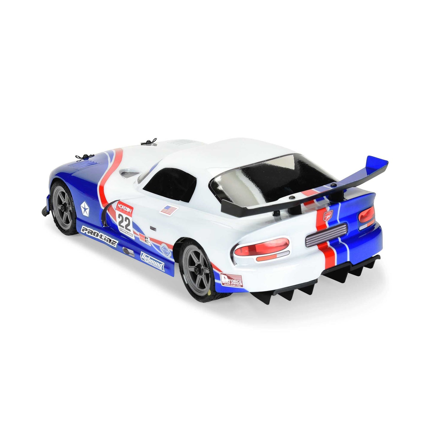 1/12 Pre-Cut 2002 Dodge Viper GTS CLEAR Body: Losi NASCAR