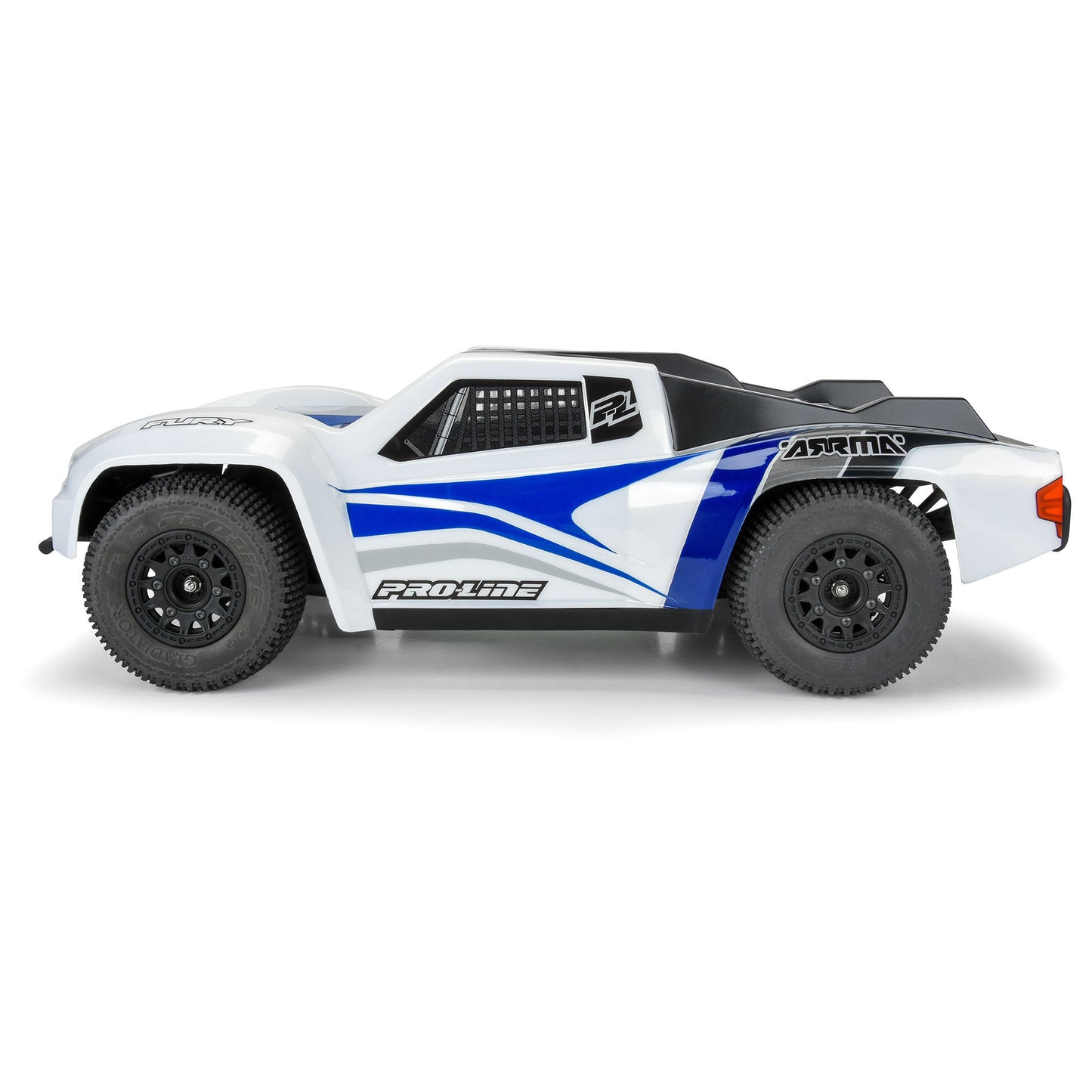 Sector Clear Body for Arrma Fury - PRE-CUT CLEAR BODY ONLY