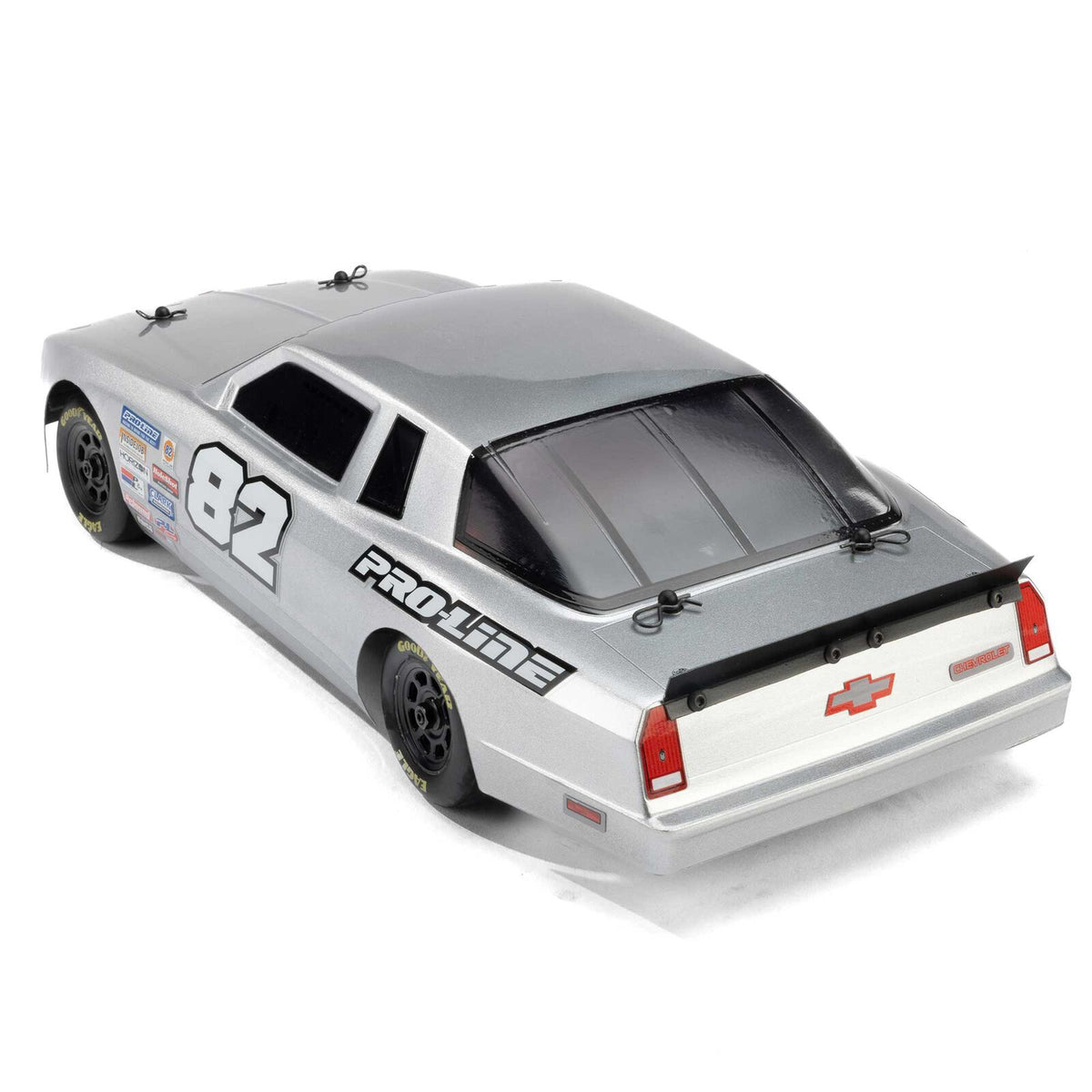 1/12 Pre-Cut 1986 Chevy Monte Carlo Clear Body: Losi NASCAR