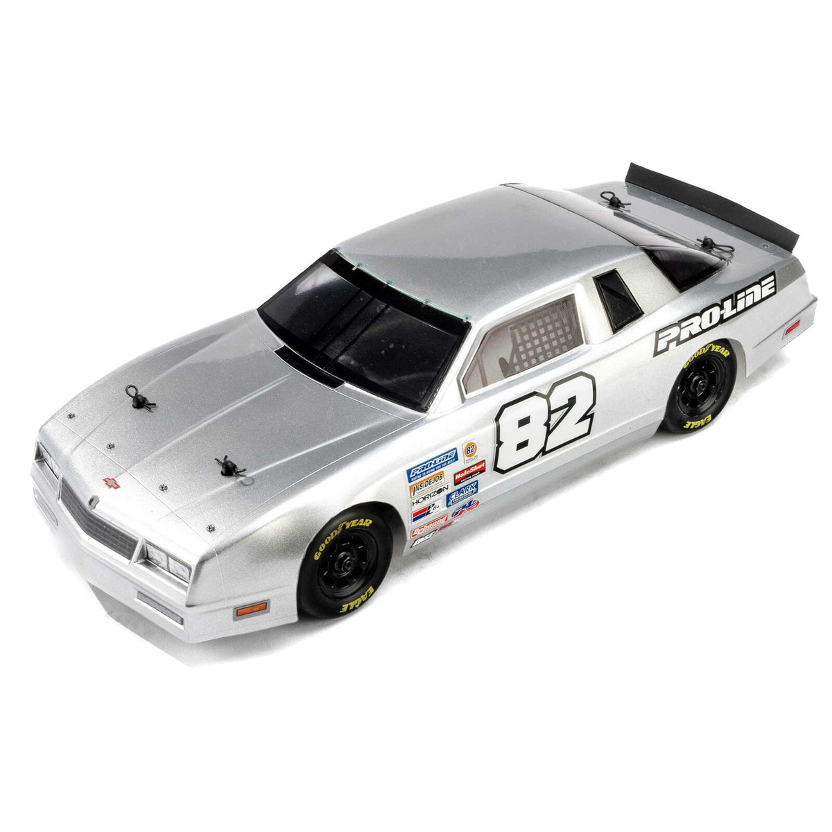 1/12 Pre-Cut 1986 Chevy Monte Carlo Clear Body: Losi NASCAR