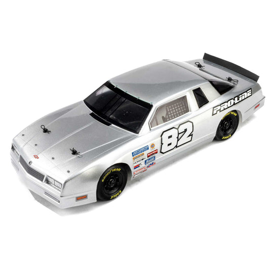 1/12 Pre-Cut 1986 Chevy Monte Carlo Clear Body: Losi NASCAR