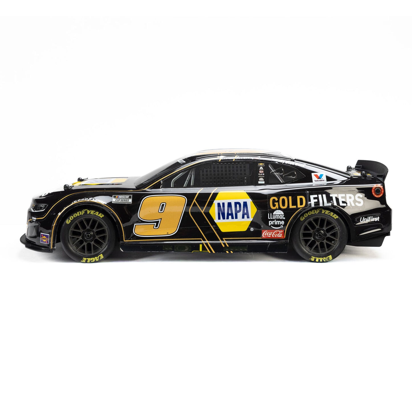 1/12 Chase Elliott #9 NAPA DIY Clear 2025 Body: Losi NASCAR