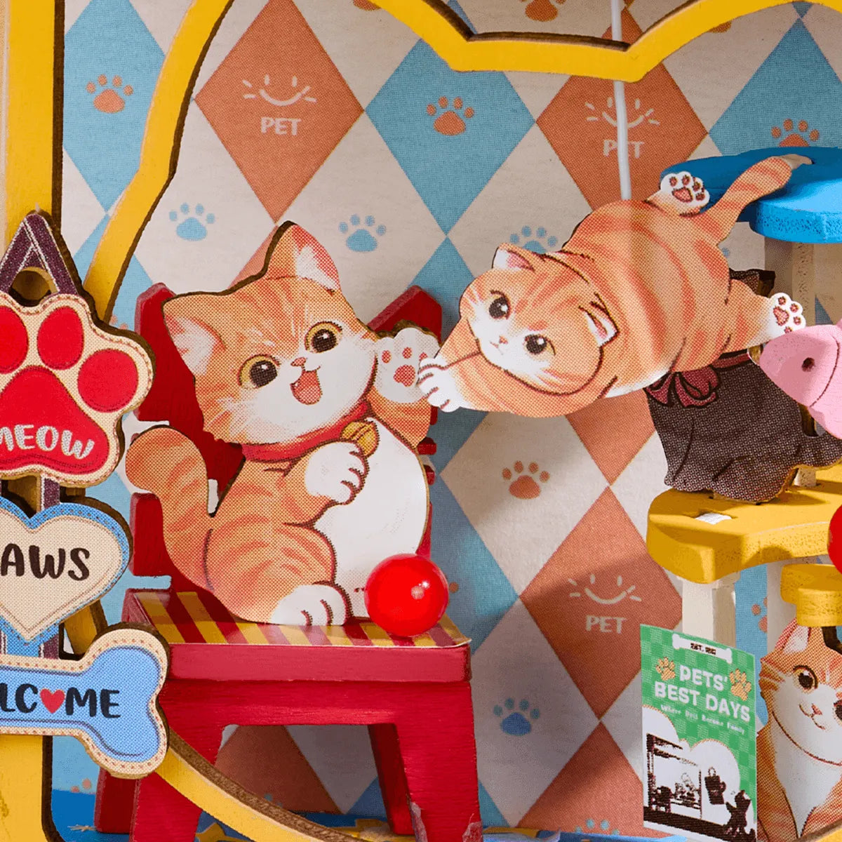 Pawfect Pet Shop - DIY Miniature House Kit