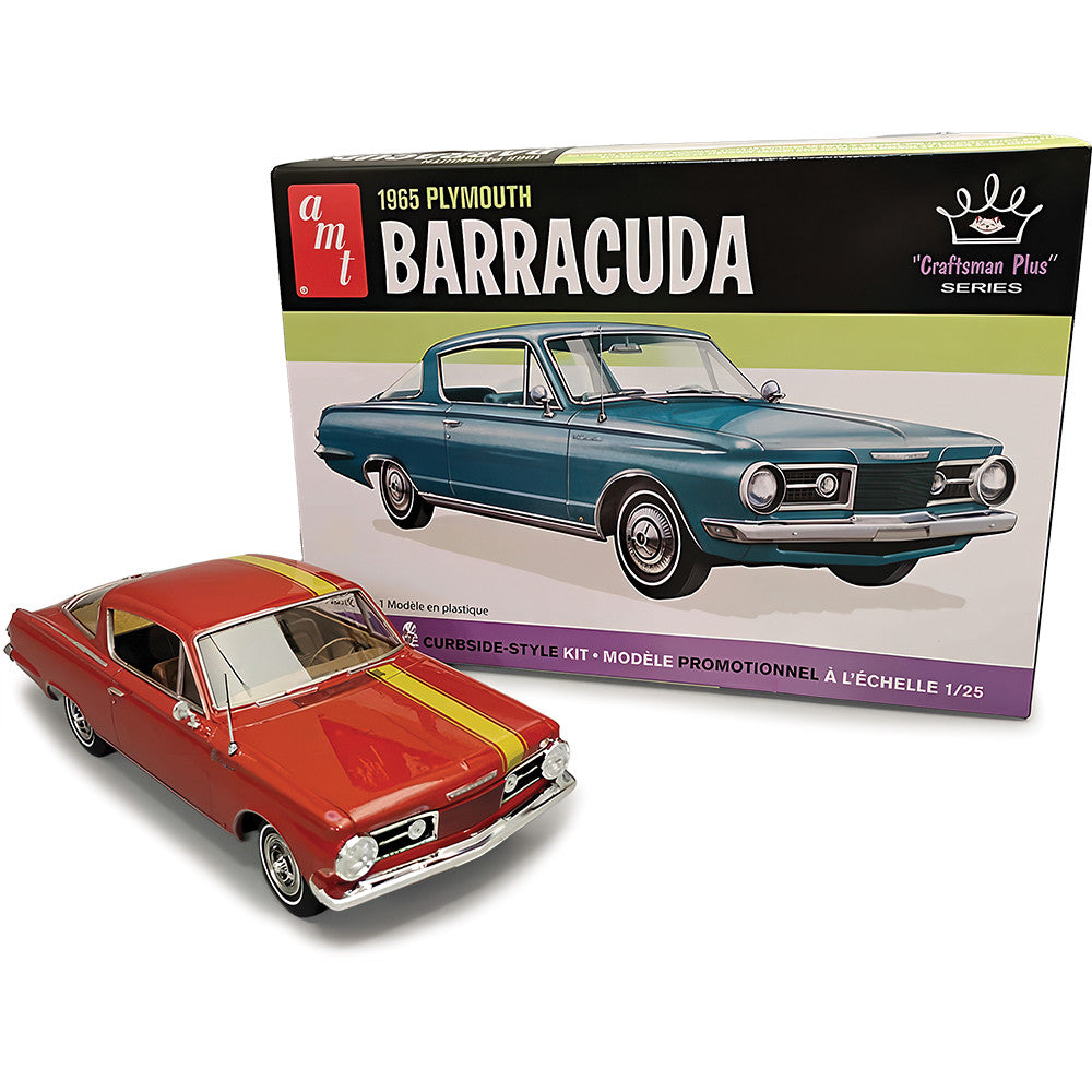 1/25 1965 Plymouth Barracuda Craftsman Plus Model Kit (Level 2
