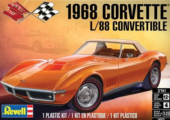 1:25 1968 CORVETTE L-88 ROADSTER