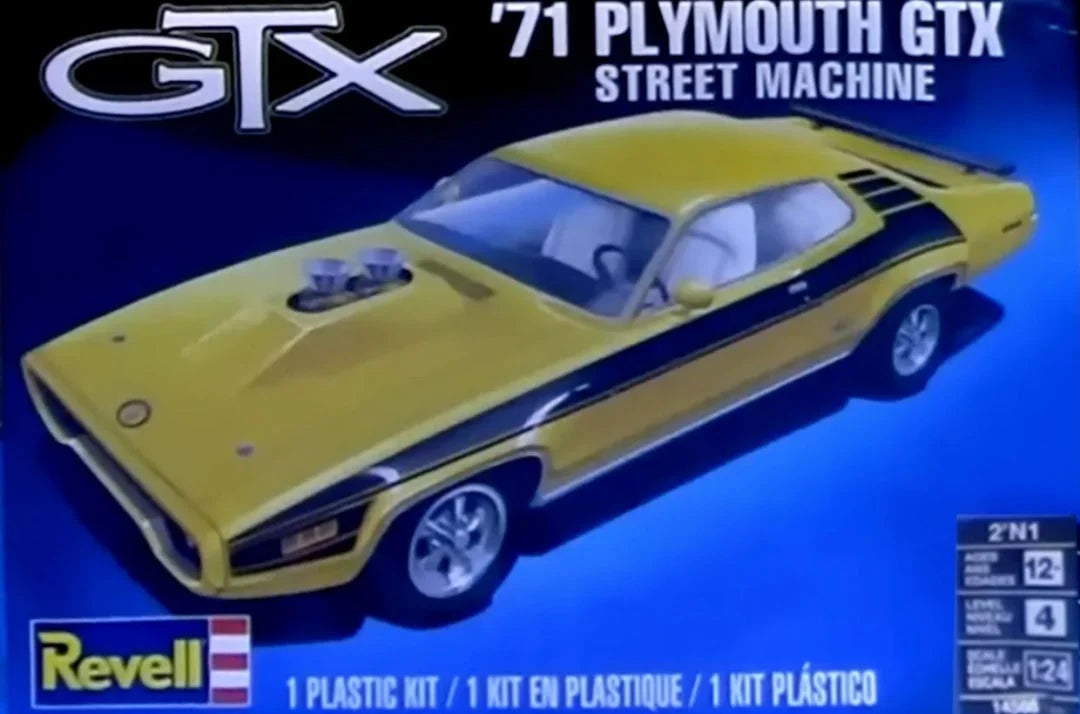 1:24 1971 PLYMOUTH GTX STREET MACHINE