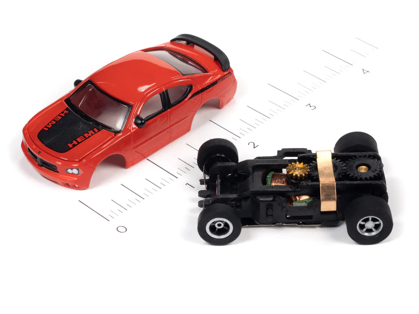 2007 Dodge Charger SRT8 (Purple) HO Scale Slot Car