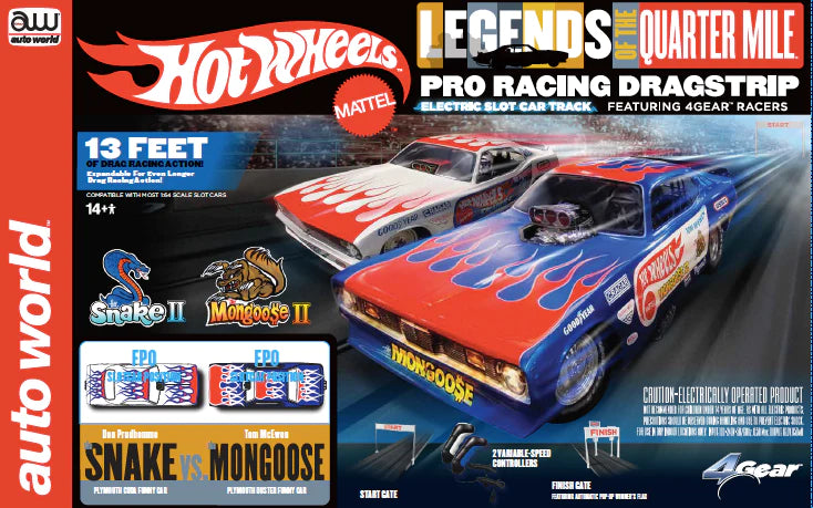 Auto World 13' Hot Wheels Legends of the Quarter Mile