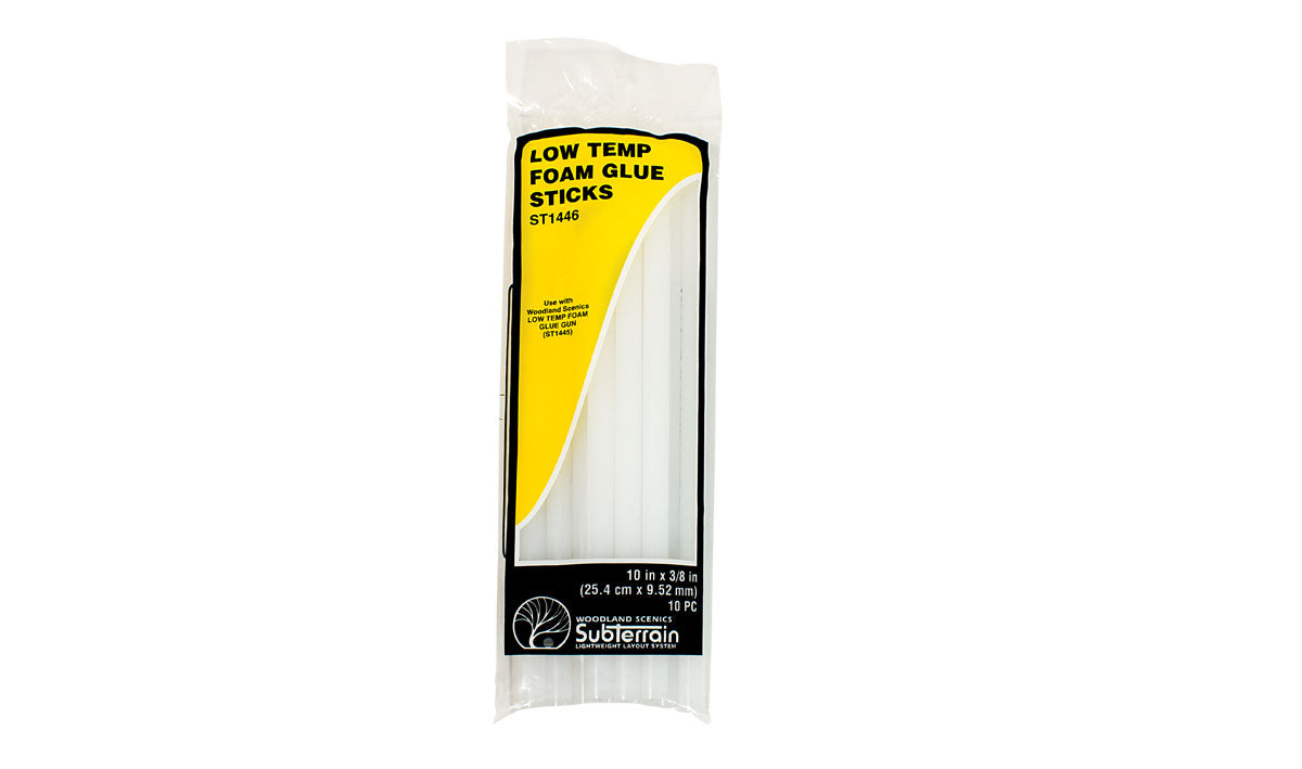 Low Temp Foam Glue Sticks (10)
