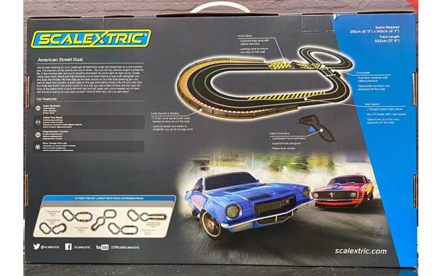 Scalextric Muscle Car Mayhem - USA