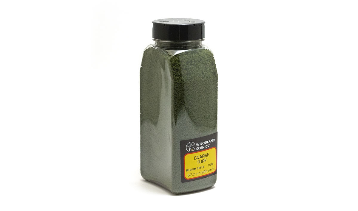 Coarse Blended Turf Shaker (Medium Green)