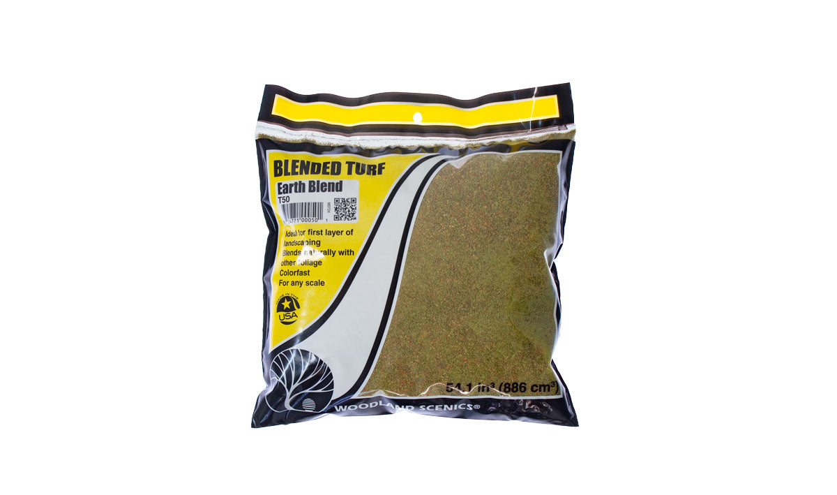 Blended Turf Bag, Earth/54 cu. in.