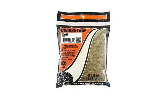 Coarse Turf Bag, Earth/18 cu. in.