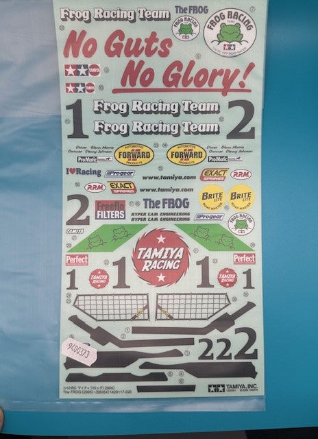 Sticker Set: Tamiya Frog 58354