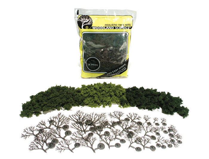 Scenics Deciduous Tree Kit, Medium (14)