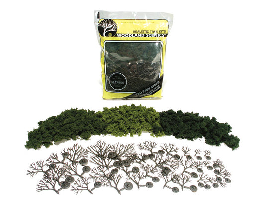 Scenics Deciduous Tree Kit, Medium (14)