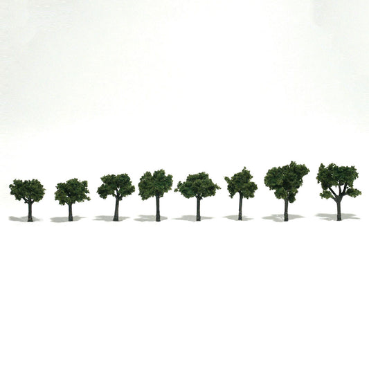 Ready-Made Tree, Medium Green .75-1.25" (8)
