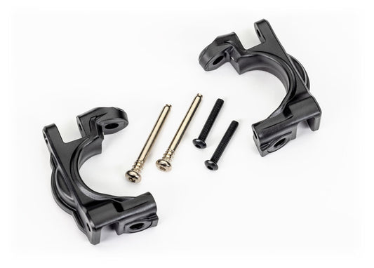 Caster blocks (c-hubs), extreme heavy duty, black
