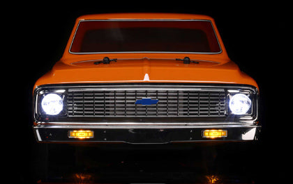 1/10 1972 Chevy C10 V100 AWD Pickup Truck Brushed RTR, ORANGE