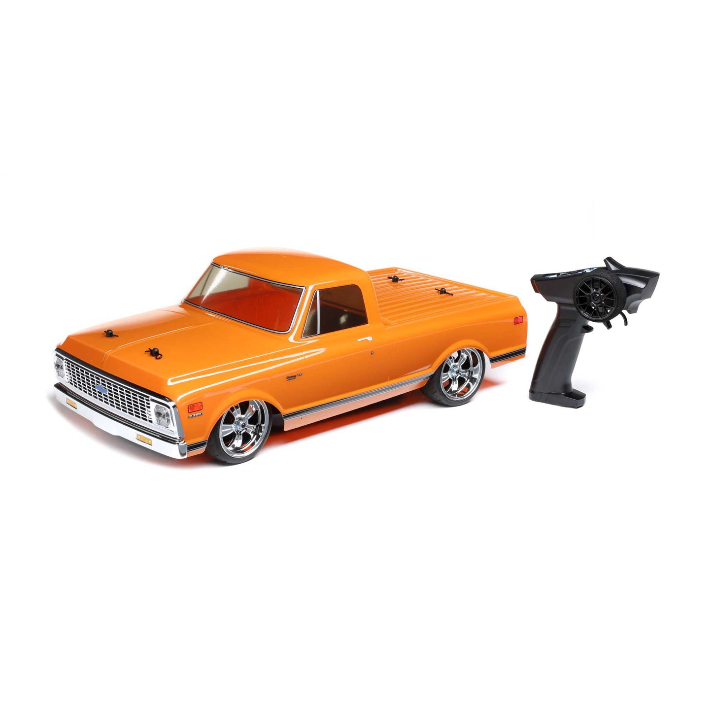 1/10 1972 Chevy C10 V100 AWD Pickup Truck Brushed RTR, ORANGE