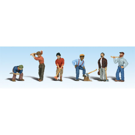 HO Scale Lumberjacks
