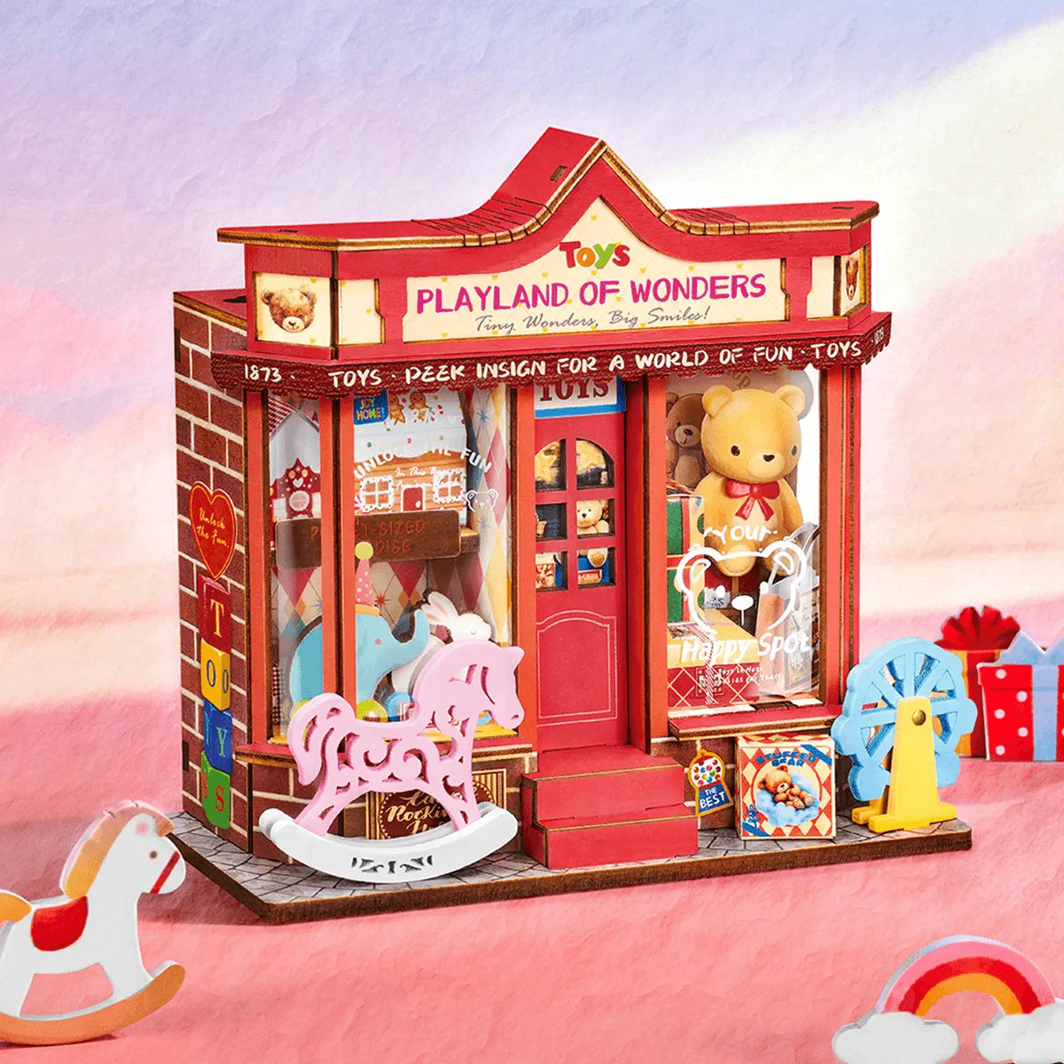 Whimsy Toy Shop - DIY Miniature House Kit