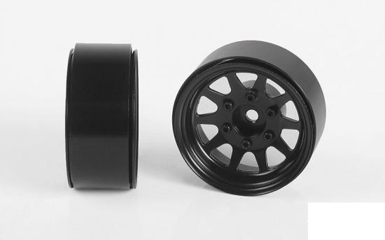 OEM Stamped Steel Wheels 1.55" Black
