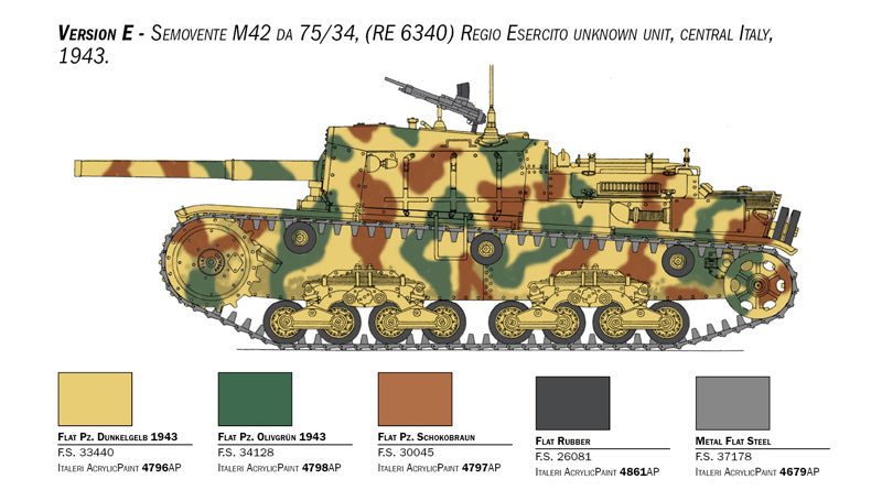 1/35 Semovente M42 da 75/34