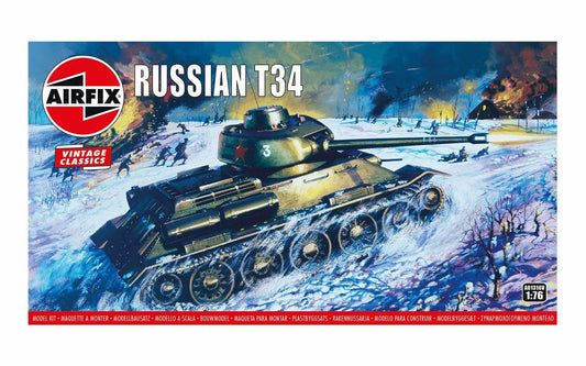 1:76 Russian T-34 Tank