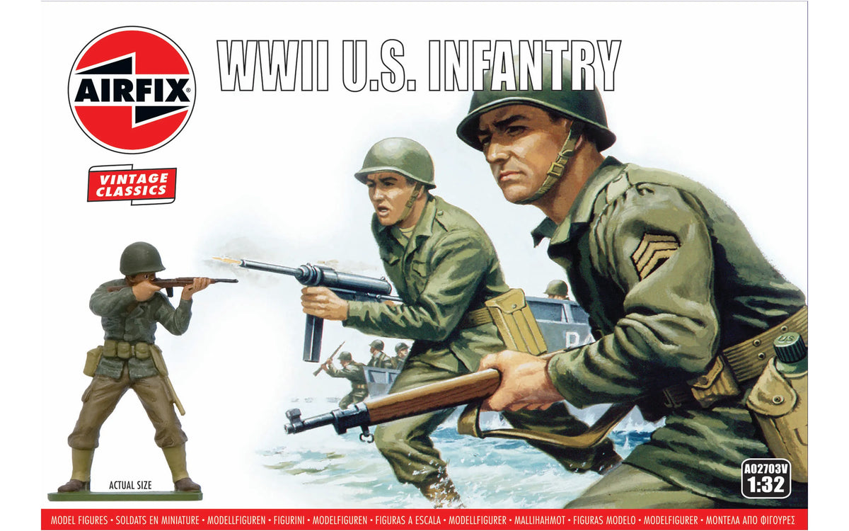 1:32 WWII U.S. Infantry