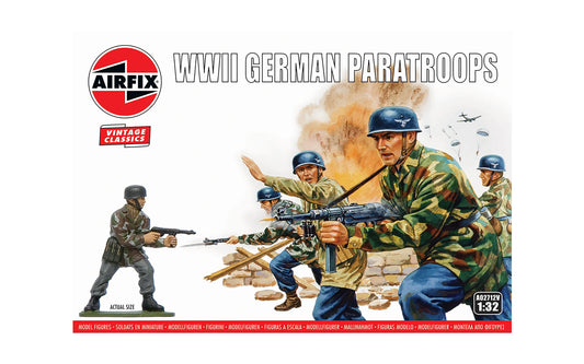 1:32 WWII German Paratroops