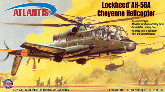 1/72 AH56A Cheyenne Helicopter (formerly Aurora)