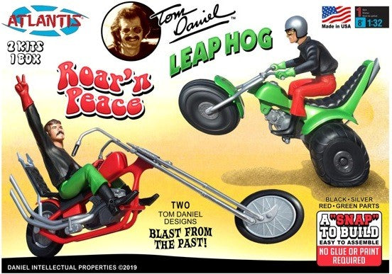 Tom Daniel Leap Hog ATV Motorcycle Snap Model