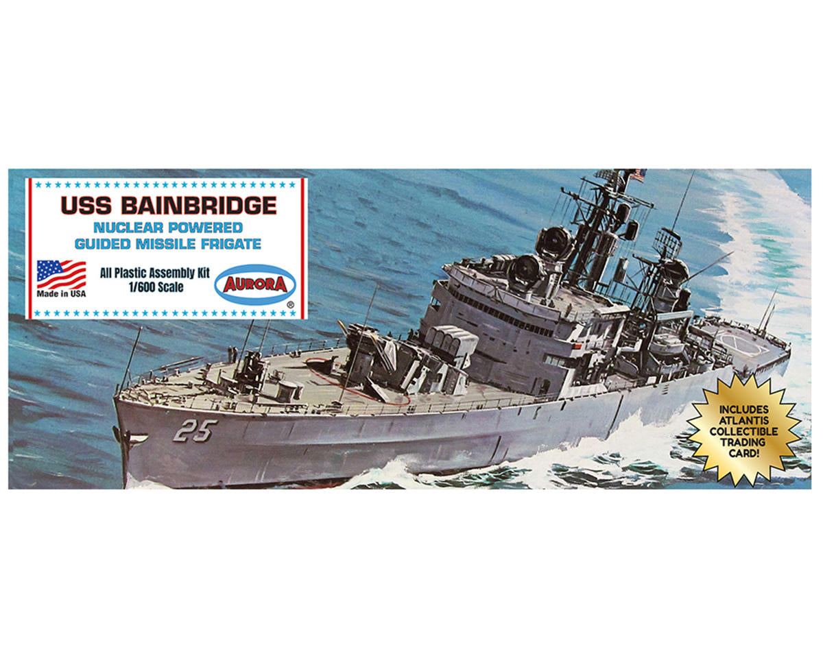 1/600 USS Bainbridge Guided Missile FrigatePlastic Model Kit