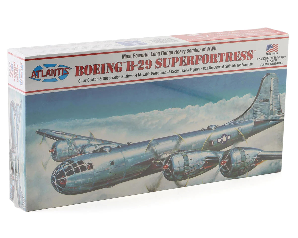 1/120 Boeing B-29 Superfortress Plastic Model Kit w/Swivel Stand