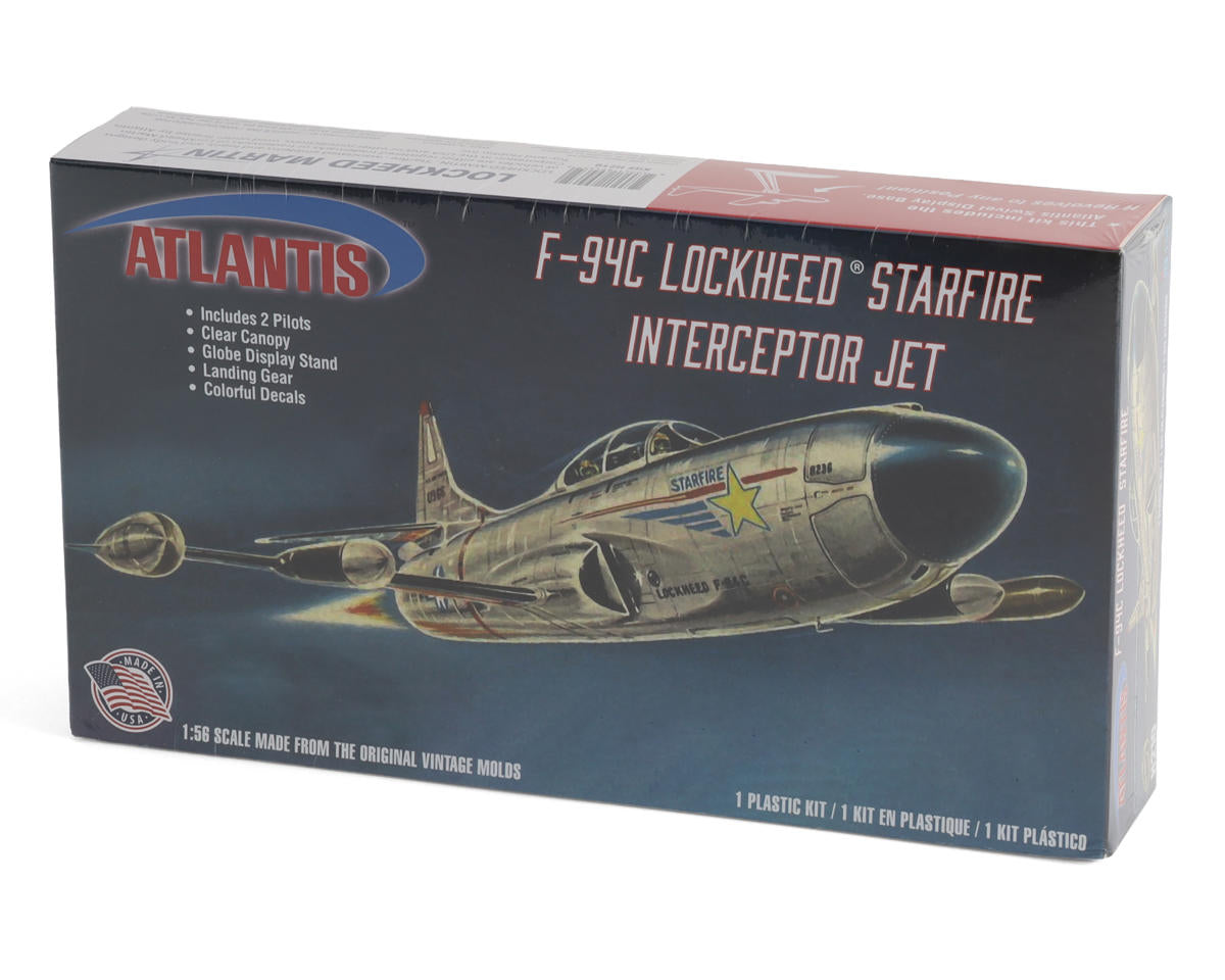 1/56 F-94C Lockheed® Starfire Interceptor Jet Plastic Model Kit